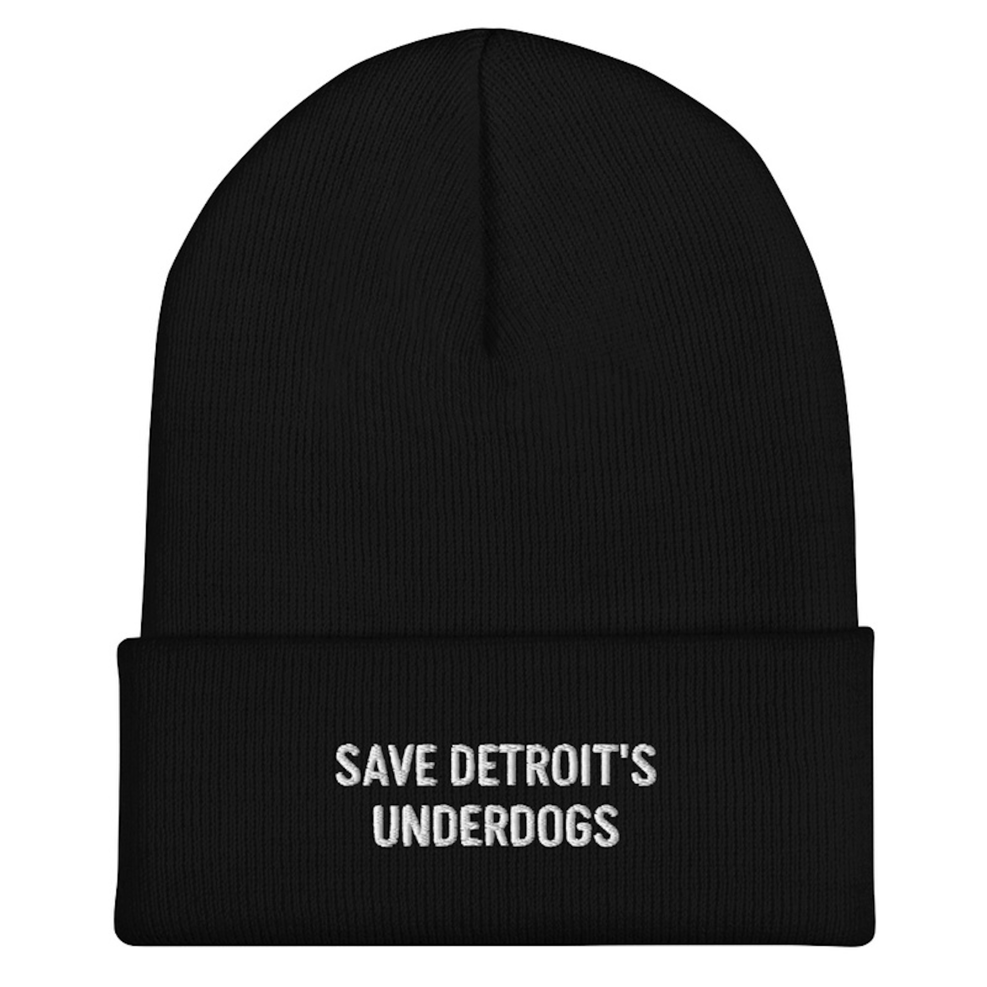 Save Detroit's Underdogs Basic Beanie