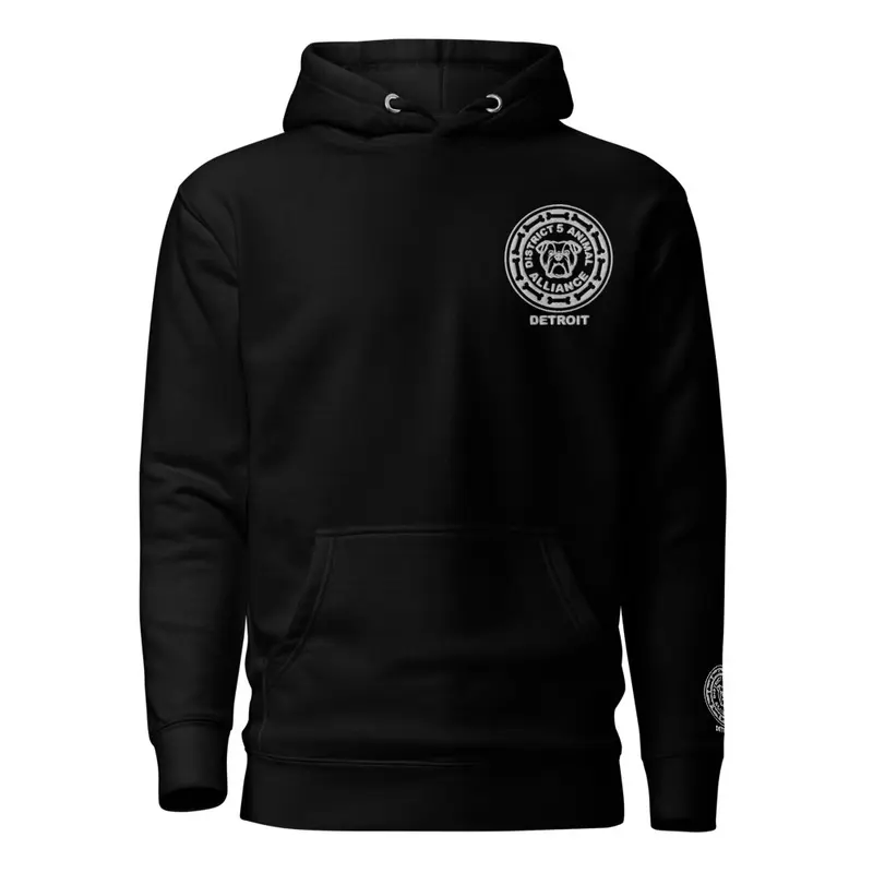 D5 Premium Embroidered Soft Wash Hoodie